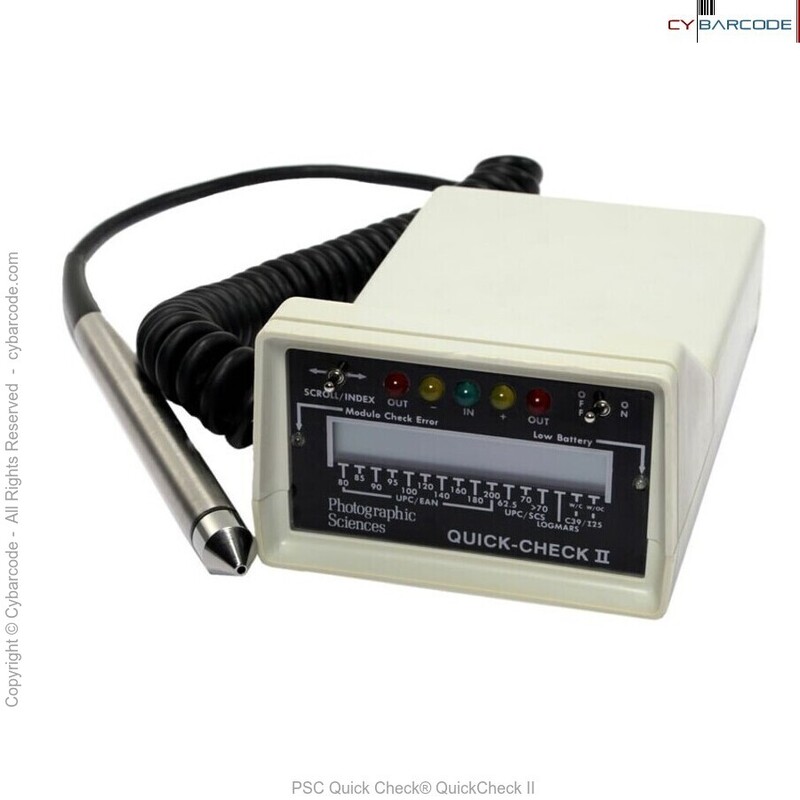 PSC QuickCheck II Cybarcode, Inc.